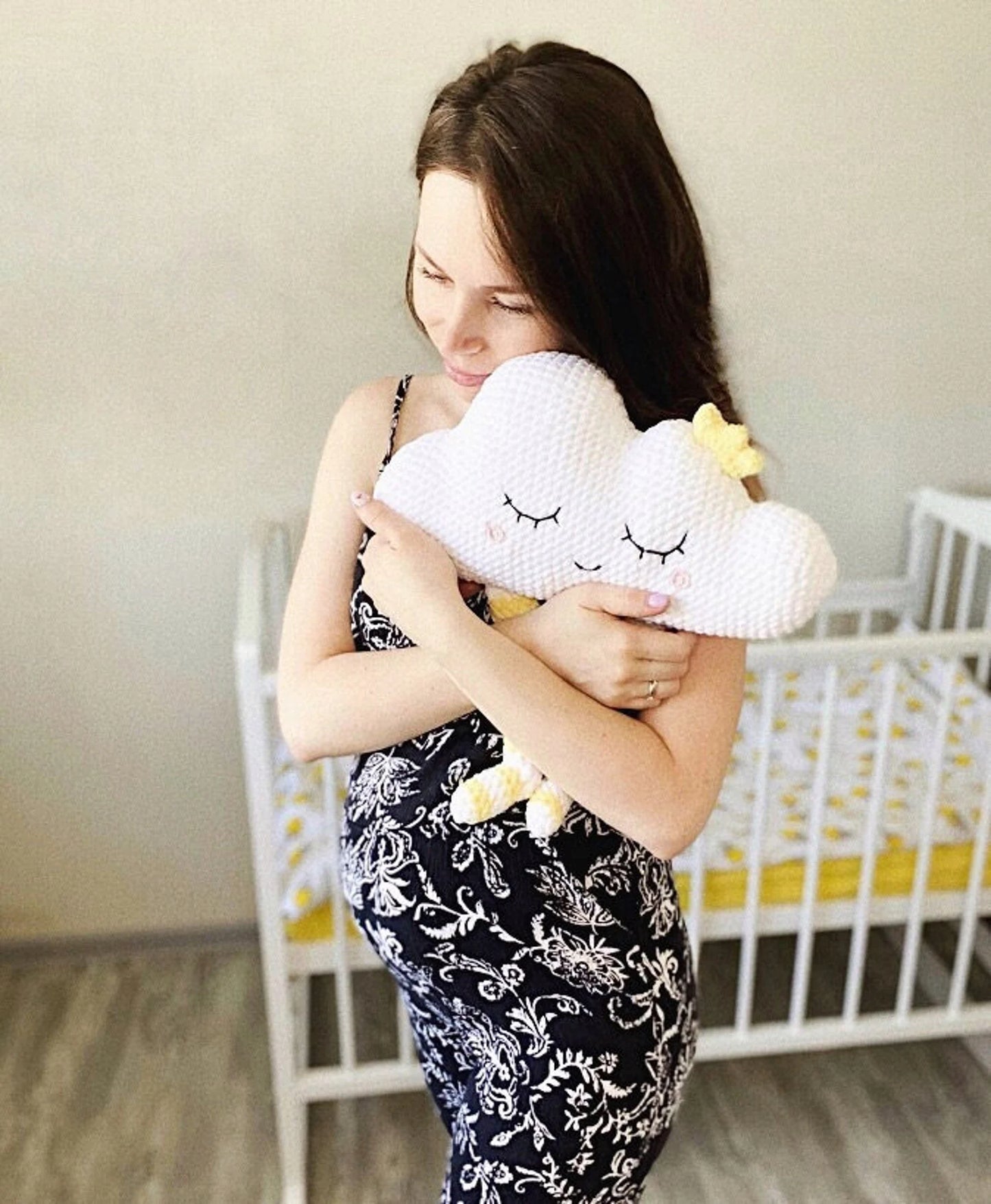 βοΈ Cloud Pillow Crochet Pattern β Soft, Sweet & Easy π