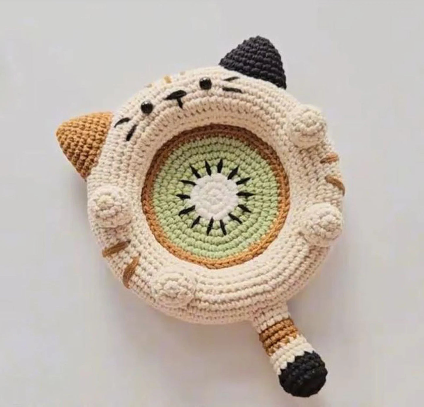 🐻🐷🐱 Animal Hug Cup Crochet Pattern – Cute Bear, Pig & Cat Set 🧶