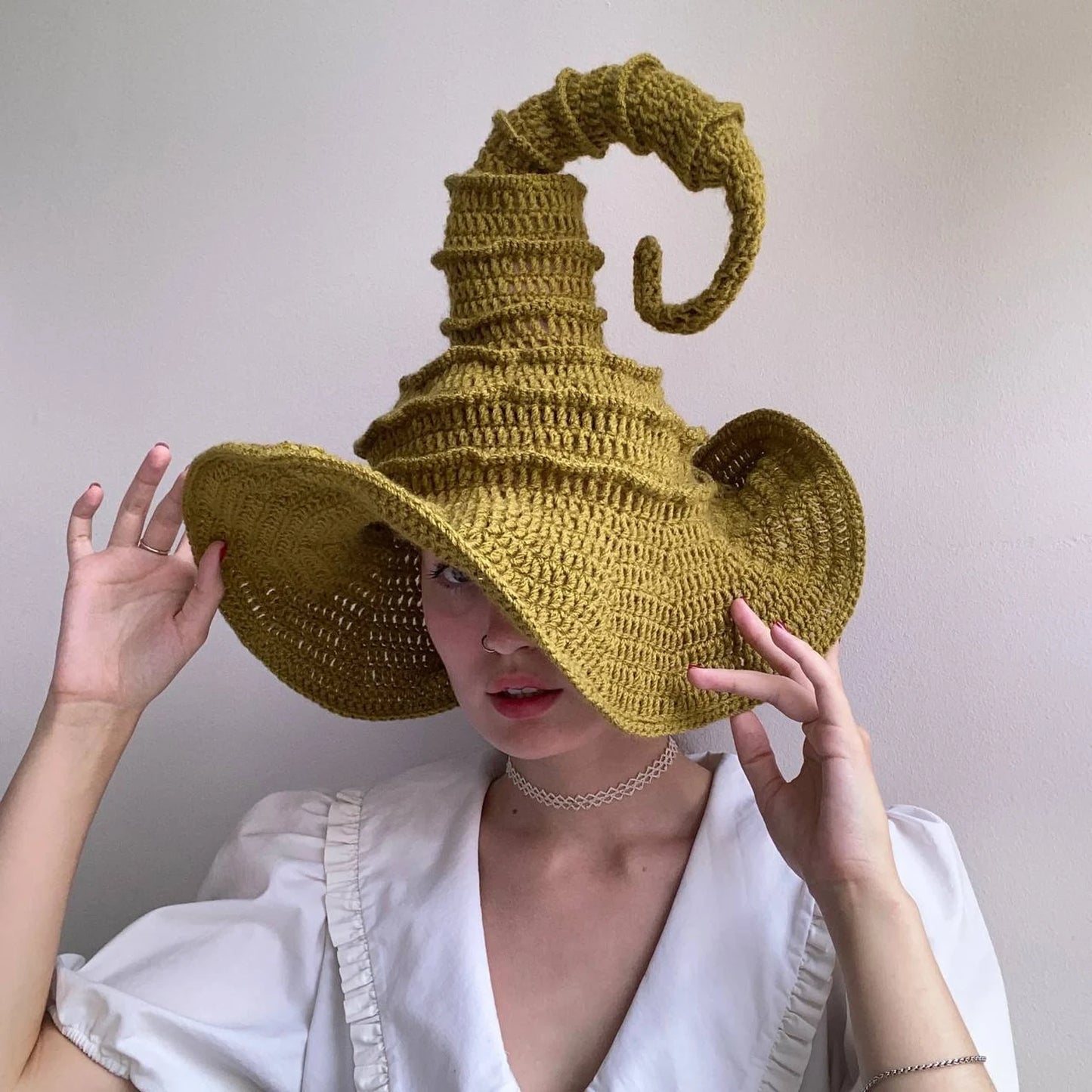π§ Crochet Wizard Hat Pattern β Magical Halloween DIY π