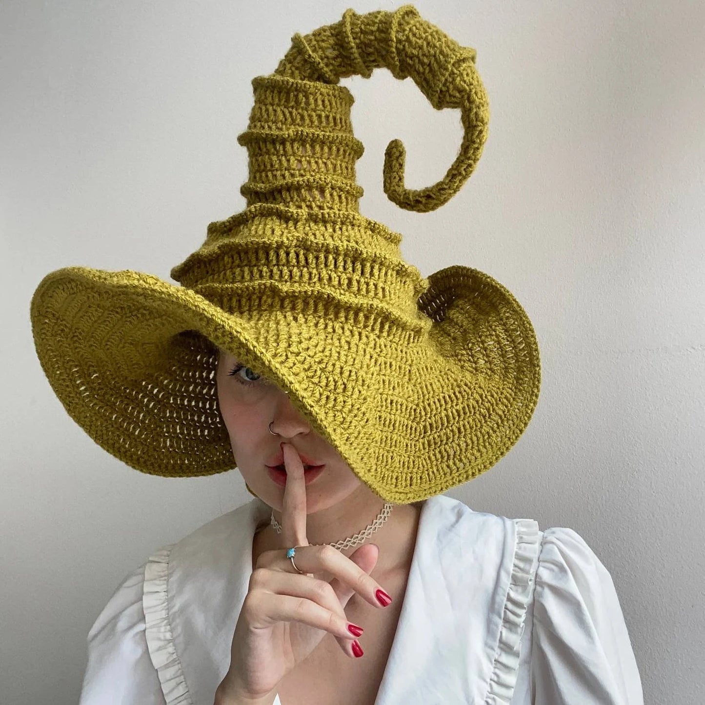 π§ Crochet Wizard Hat Pattern β Magical Halloween DIY π