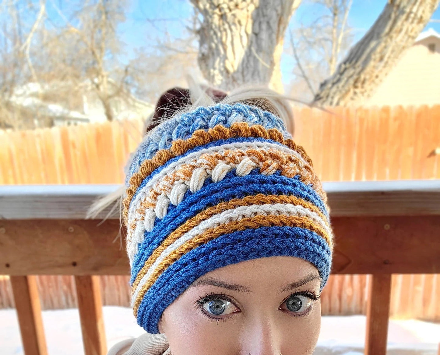 Blizzard Beanie ❄️✨ Cozy  Pattern (PDF)