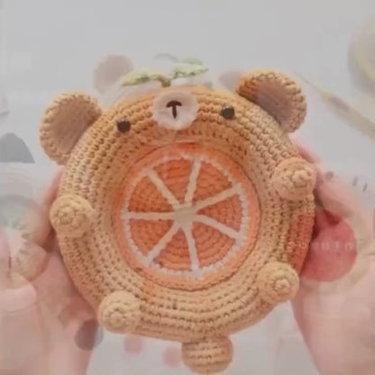 🐻🐷🐱 Animal Hug Cup Crochet Pattern – Cute Bear, Pig & Cat Set 🧶